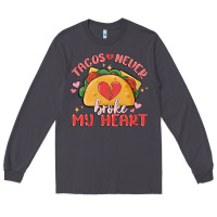 Smoke tacos never broke my heart Long Sleeve Tee - MaliasSmallBusiness