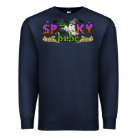 Navy spooky babe halloween Premium Sweatshirt - NancyCooperArtShop