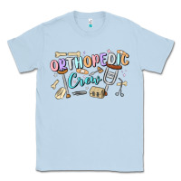 Dusty Blue orthopedic crew Classic Tee - MaliasSmallBusiness