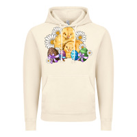 Vintage Artic chicks eggs daisy easter Vintage Hoodie - Artiststas
