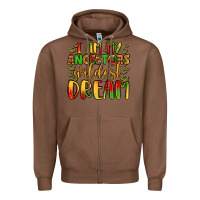 Chestnut i am my ancestors wildest dream Zipper Hoodie - LillyAllenDesigns