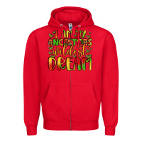 Red i am my ancestors wildest dream Zipper Hoodie - LillyAllenDesigns