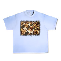 Grape Ice distressed leopard cowhide background Urban Heavy Tee - Jasminsmagicworld