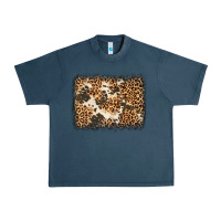 Midnight Navy distressed leopard cowhide background Urban Heavy Tee - Jasminsmagicworld