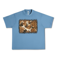 Pebble Blue distressed leopard cowhide background Urban Heavy Tee - Jasminsmagicworld