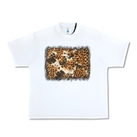 White distressed leopard cowhide background Urban Heavy Tee - Jasminsmagicworld