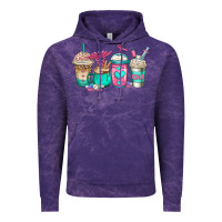 Cloud Purple cna nurse coffee cups Vintage Hoodie - Jasminsmagicworld
