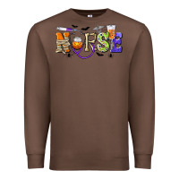 Chestnut Halloween Nurse Premium Sweatshirt - texasbilliewilder
