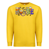Lemon Halloween Nurse Premium Sweatshirt - texasbilliewilder