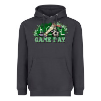 Smoke Game day Soccer Heavyweight Hoodie - NancyCooperArtShop