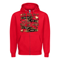Red we can be different on the outside but we have the Zipper Hoodie - LillyAllenDesigns