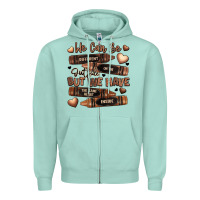 Seafoam we can be different on the outside but we have the Zipper Hoodie - LillyAllenDesigns