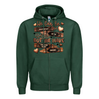 Sports Green we can be different on the outside but we have the Zipper Hoodie - LillyAllenDesigns