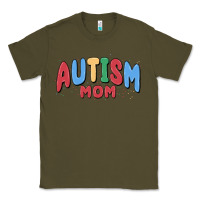 Army Green autism mom Classic Tee - MaliasSmallBusiness