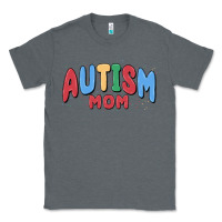 Charcoal Heather autism mom Classic Tee - MaliasSmallBusiness