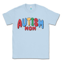 Dusty Blue autism mom Classic Tee - MaliasSmallBusiness