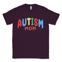 Plum autism mom Classic Tee - MaliasSmallBusiness