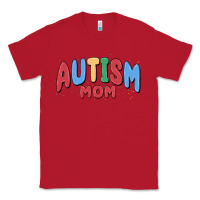 Red autism mom Classic Tee - MaliasSmallBusiness