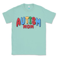 Seafoam autism mom Classic Tee - MaliasSmallBusiness