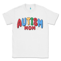 White autism mom Classic Tee - MaliasSmallBusiness