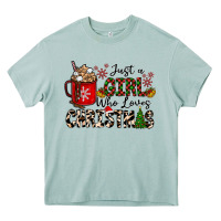 Just A Girl Who Loves Christmas Heavy Core Tee | Teevron