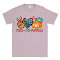 Lilac peace love pumpkins Classic Tee - AdoDesignShop