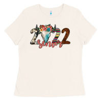 Bone 2022 senior bull skull Ladies Tee - JahusDesignShop