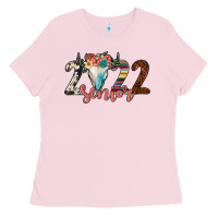 Bubblegum Pink 2022 senior bull skull Ladies Tee - JahusDesignShop