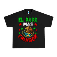 Black El Papa Mas Chingon Mexican Urban Heavy Tee - LillyAllenDesigns