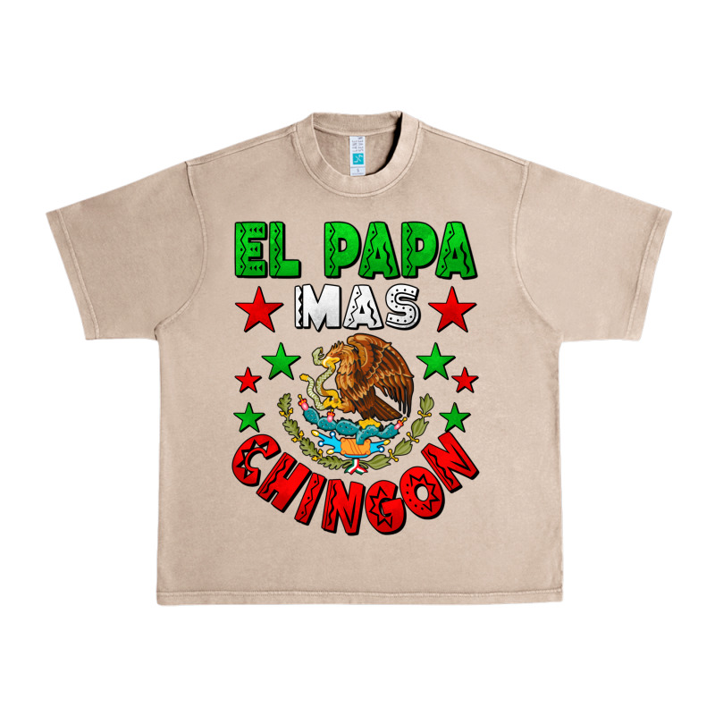 El Papa Mas Chingon Mexican Urban Heavy Tee by LillyAllenDesigns | Teevron