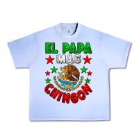 Grape Ice El Papa Mas Chingon Mexican Urban Heavy Tee - LillyAllenDesigns