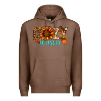 Chestnut Cozy season Thanksgiving Premium Hoodie - NancyCooperArtShop