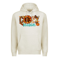 Oatmeal Heather Cozy season Thanksgiving Premium Hoodie - NancyCooperArtShop