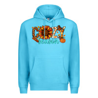 Ocean Blue Cozy season Thanksgiving Premium Hoodie - NancyCooperArtShop