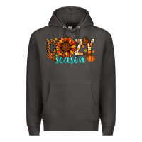 Smoke Cozy season Thanksgiving Premium Hoodie - NancyCooperArtShop