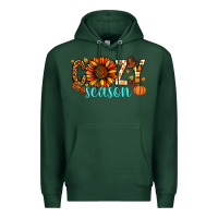 Sports Green Cozy season Thanksgiving Premium Hoodie - NancyCooperArtShop