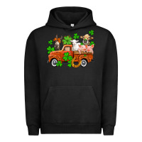 Pigment Black St. Patrick's farm animals and truck Urban Hoodie - OliviaCreatesArt