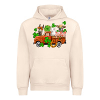 Sandshell St. Patrick's farm animals and truck Urban Hoodie - OliviaCreatesArt