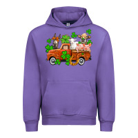 Tulip St. Patrick's farm animals and truck Urban Hoodie - OliviaCreatesArt