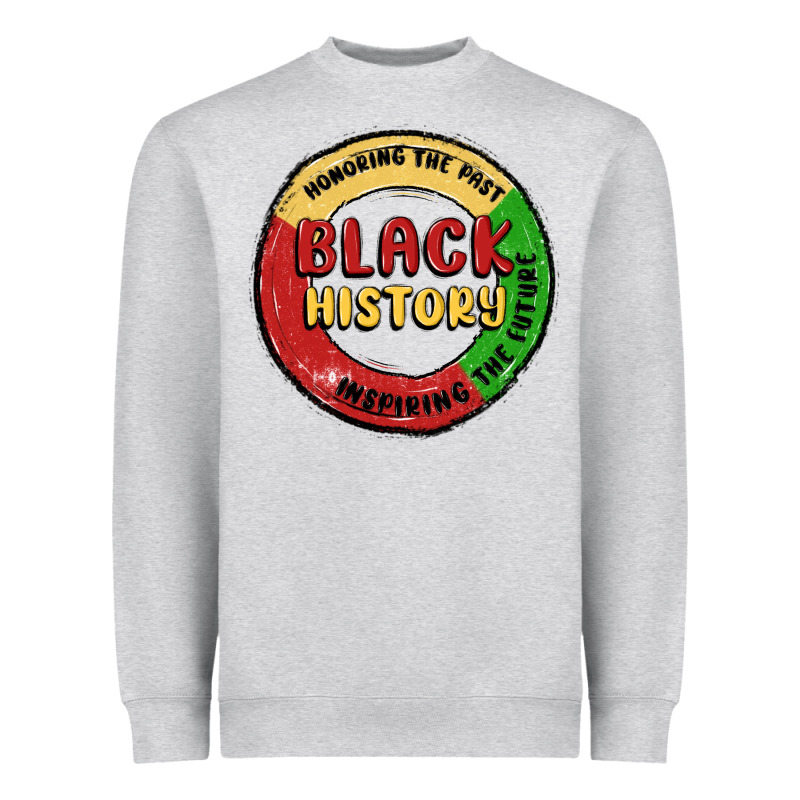 Honoring The Past Inspiring Future Heavyweight Sweatshirt by MaliasSmallBusiness | Teevron