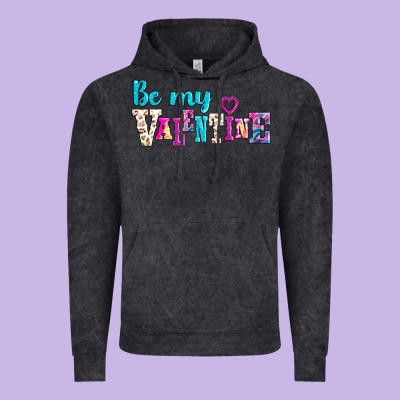 Be My Valentine Vintage Hoodie Designed By Adodesignshop