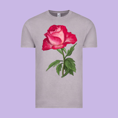 Love At First Sight Rose Vintage Tee Designed By Lillyallendesigns