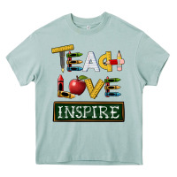 Arona teach love inspire Heavy Core Tee - BarkalooDesign
