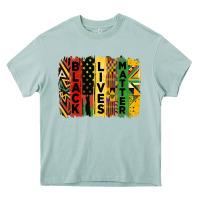 Arona junetheenth black livesmatter brush stroke Heavy Core Tee - HRA Design Shop