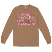 Toasted Coconut i'm not perfect i'm limited edition Long Sleeve Tee - MaliasSmallBusiness