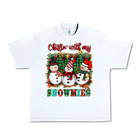 White chillin with my snowies Urban Heavy Tee - BarkalooDesign