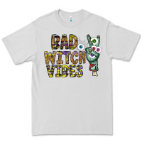 Dove Grey bad witch vibes Premium Tee - CowhideDigitalArt