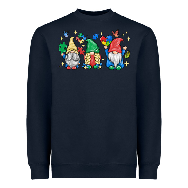 Autism Gnome Heavyweight Sweatshirt by MaliasSmallBusiness | Teevron