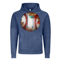Vintage Denim western baseball leopard serape pattern Vintage Hoodie - Artiststas
