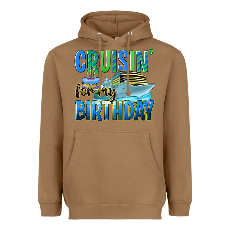 Cruisin' For My Birthday Heavyweight Hoodie by texasbilliewilder | Teevron